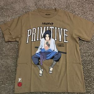 Primitive Naruto Sasuske tee shirt Size: M